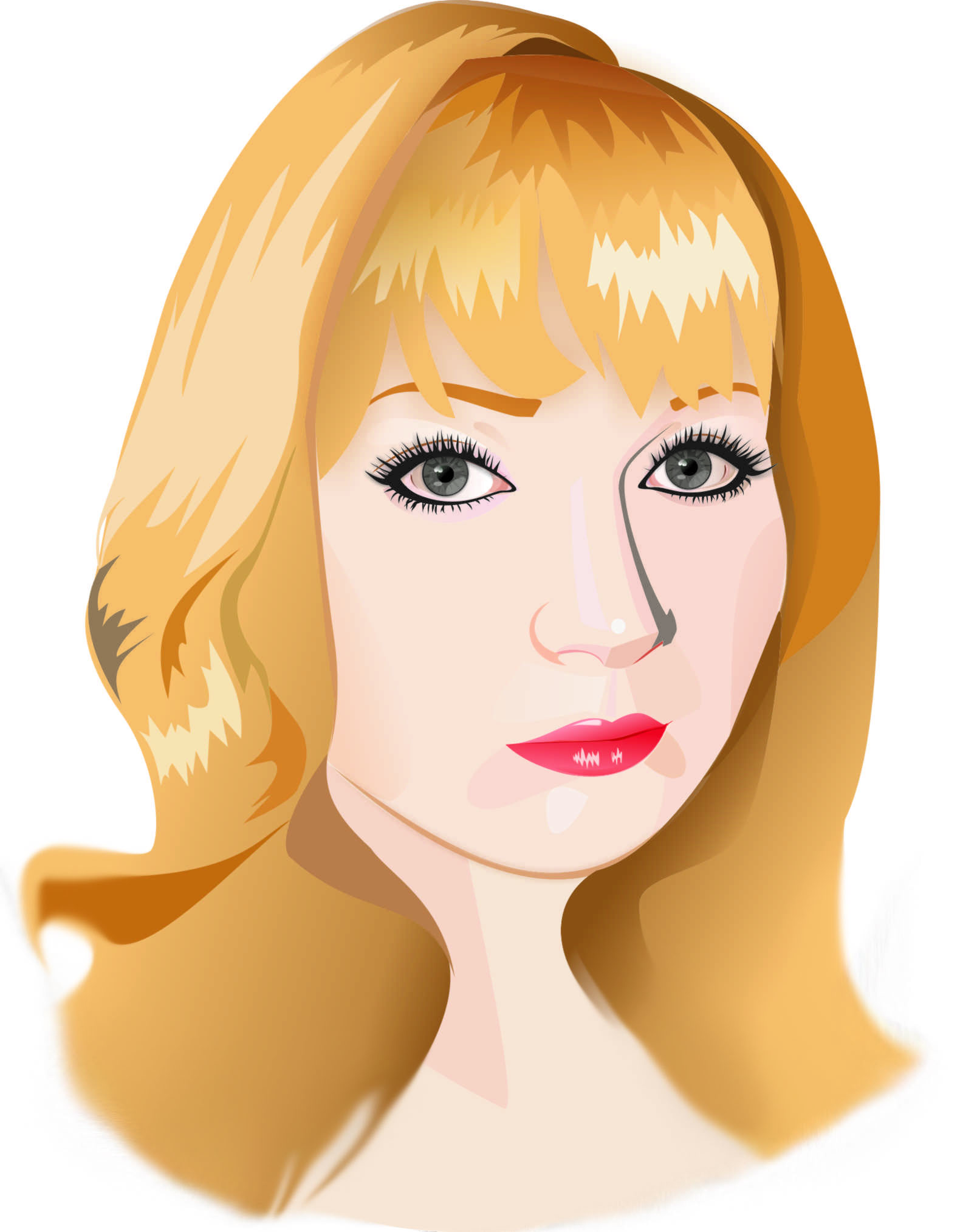 автопортрет в векторе