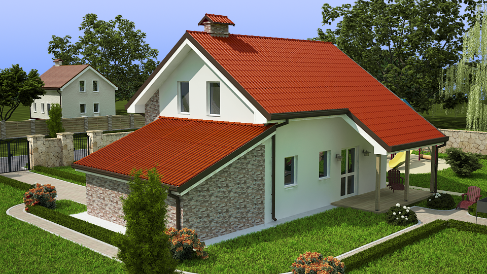 3D графика - Экстерьеры