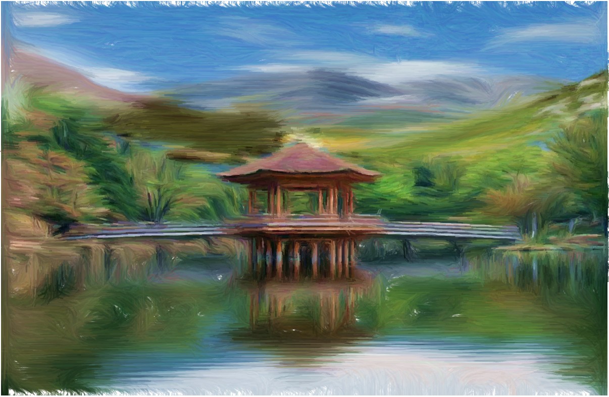 Одно из картин для кафе Сумо