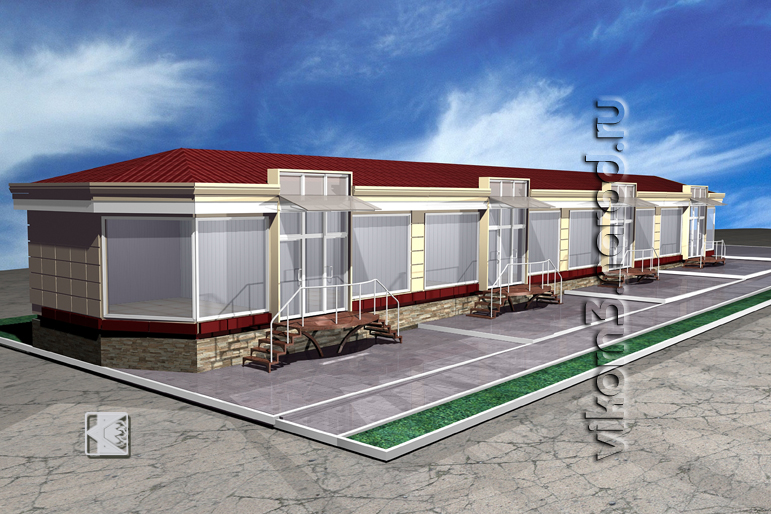 Макет минимаркета