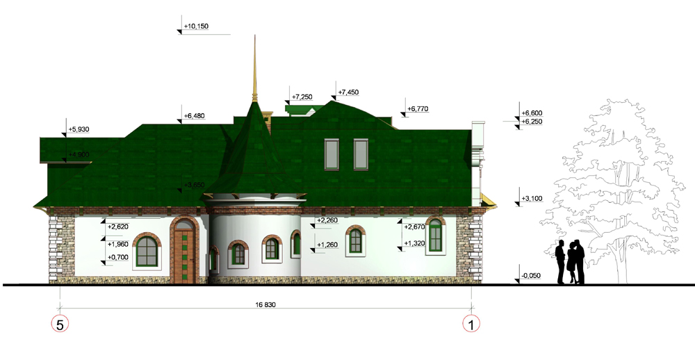 баня "Украинское барокко"