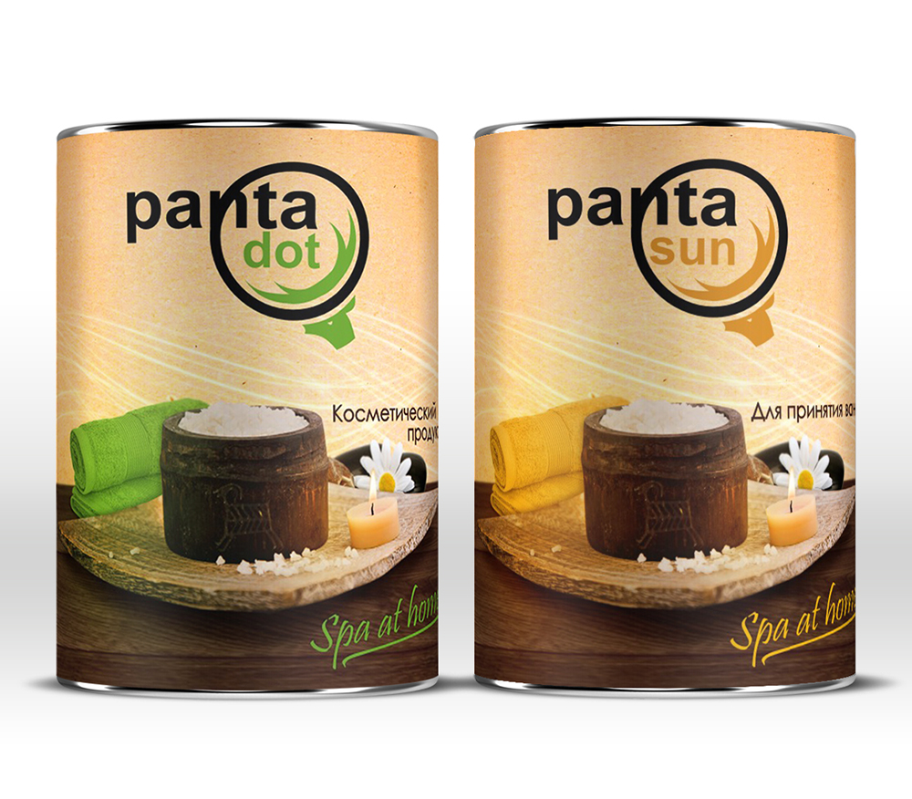 Упаковка косметических средств "Panta"