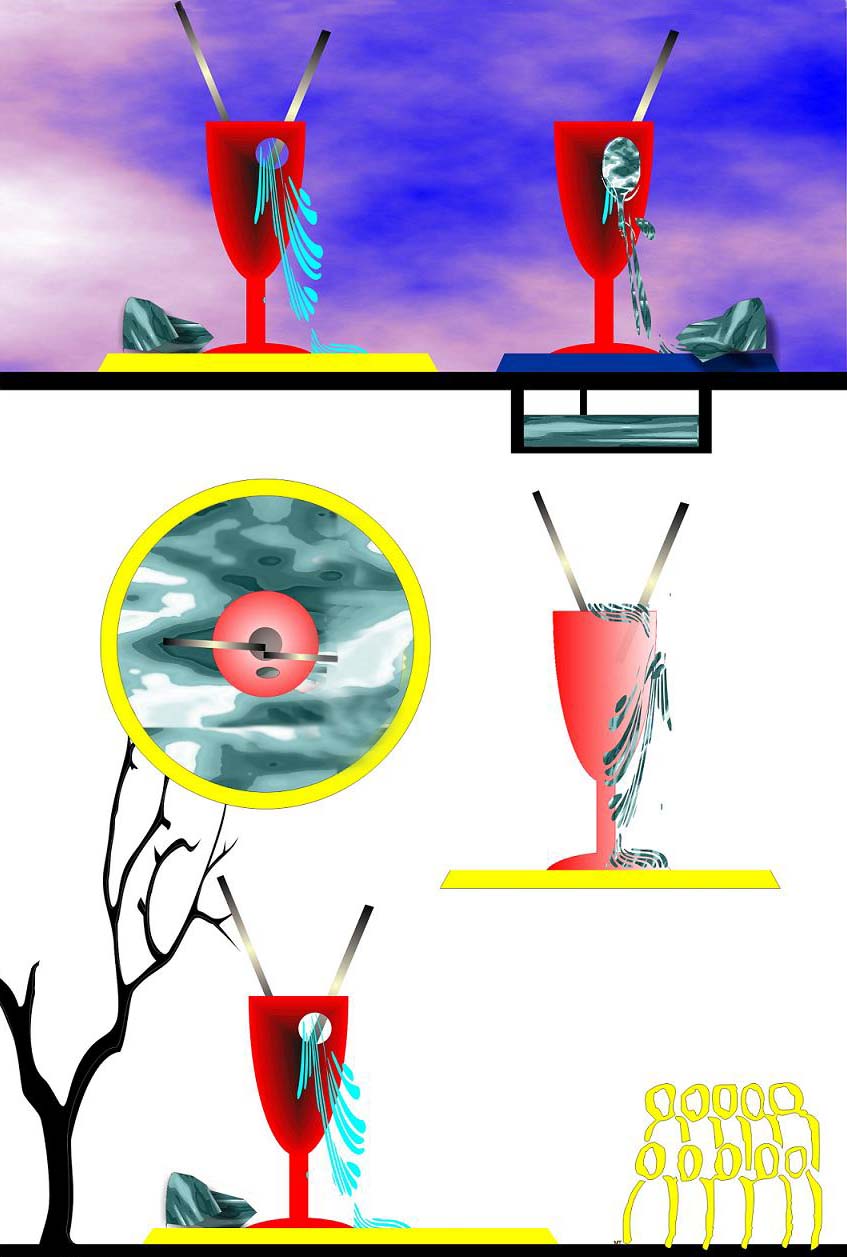 эскизик фонтана