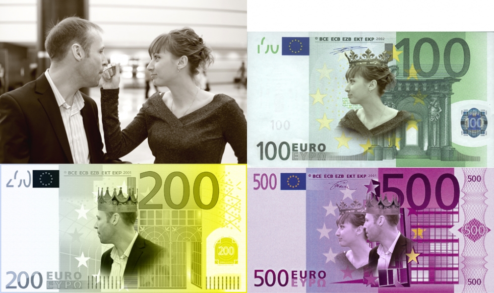 Игровые "деньги" для свадебных конкурсов