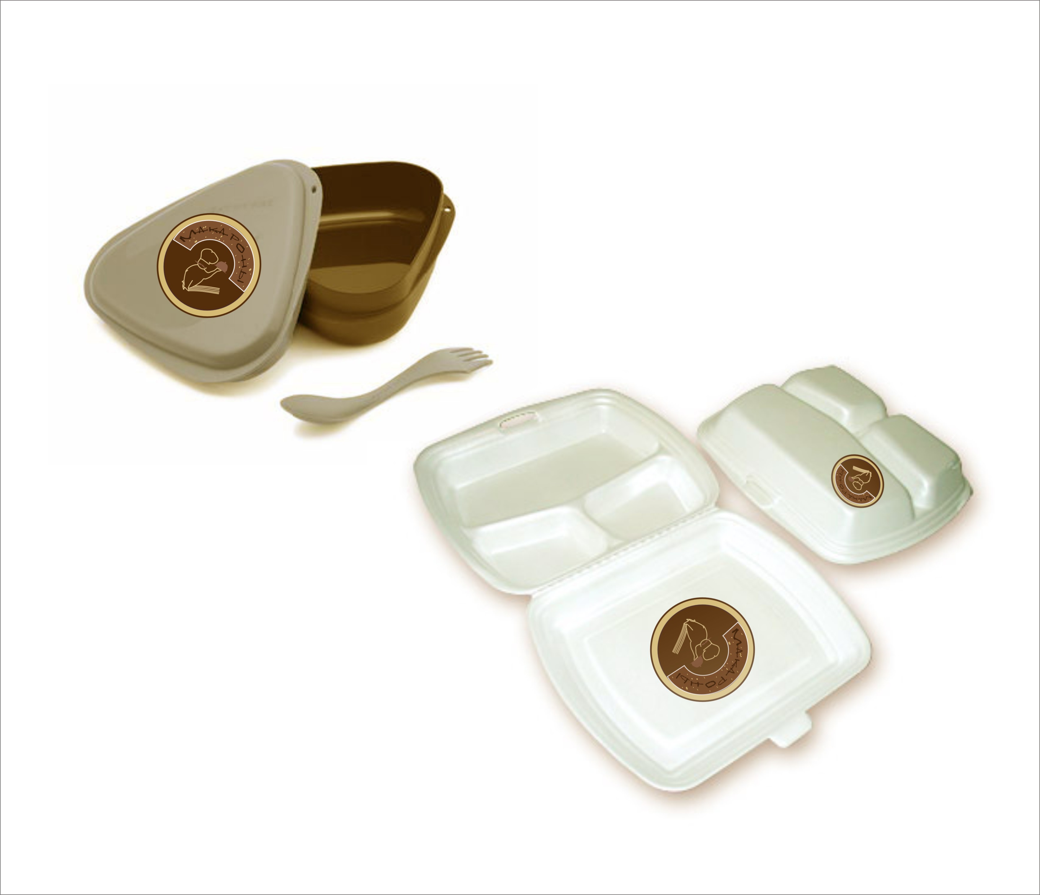 Фирменный стиль траттории "Makaroni"