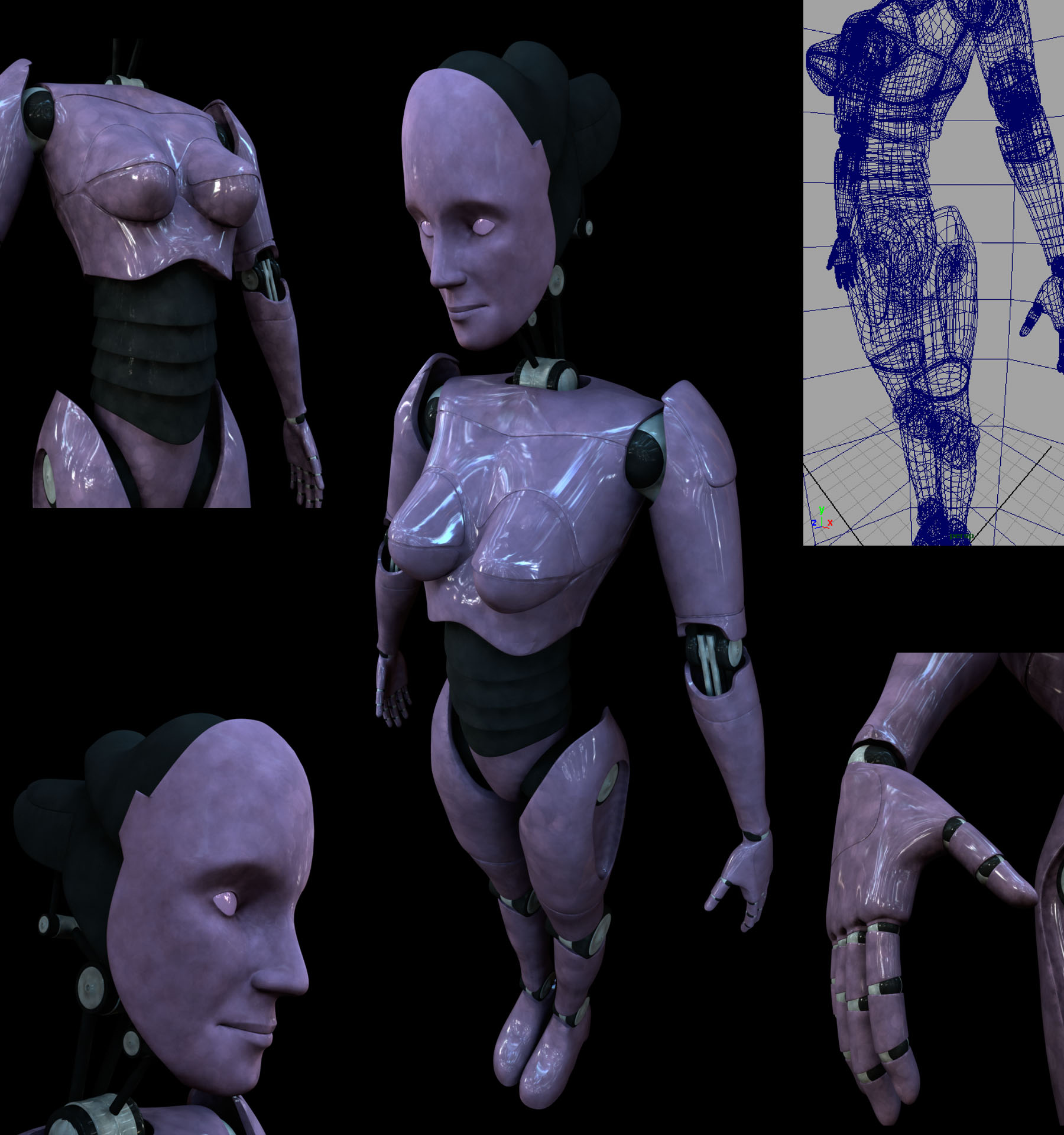 Андроид Виолетт (учебный вариант)