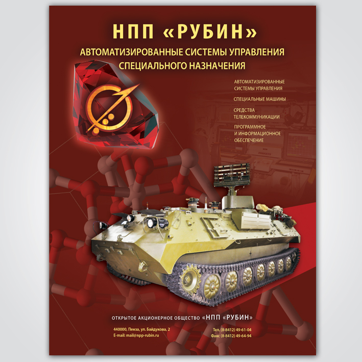 Модуль "Рубин" в журнал "Арсенал", 2010 г.