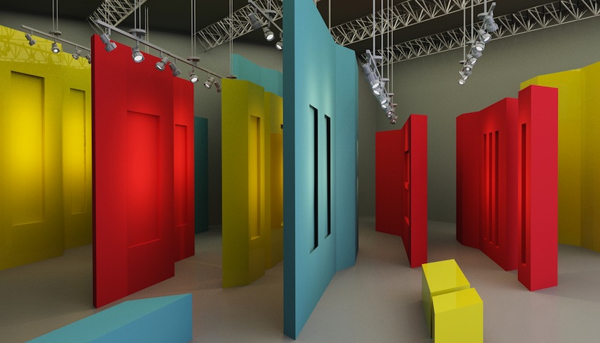 Визуализация выставочных стендов. Частный заказ. 2011г.