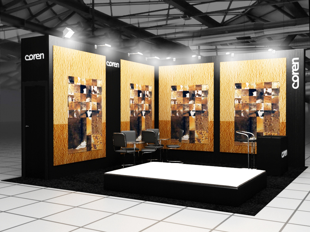 визуализация стенда