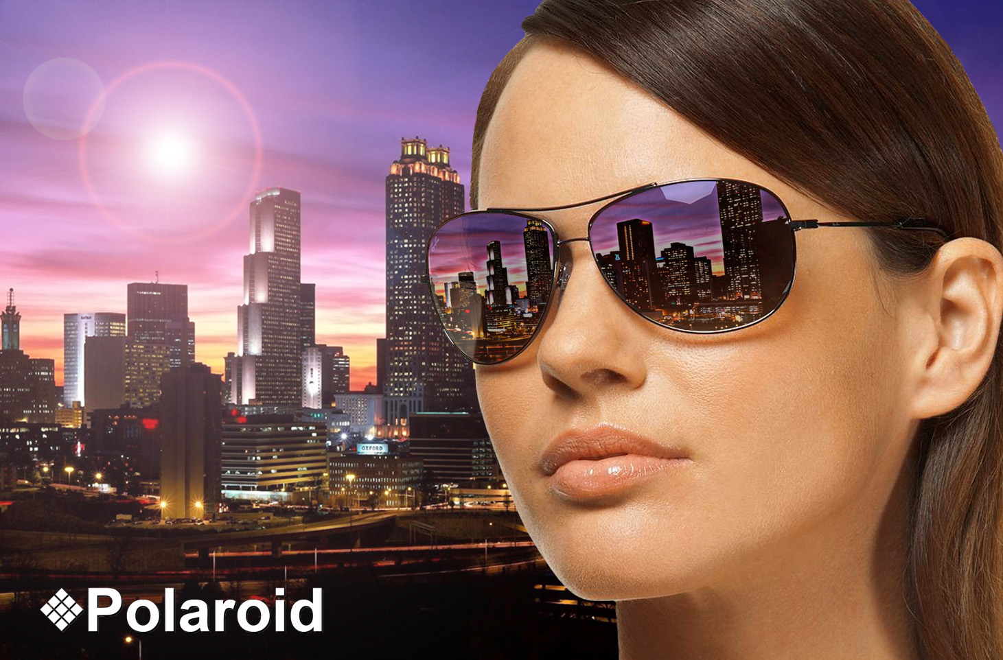 Рекламный щит Polaroid