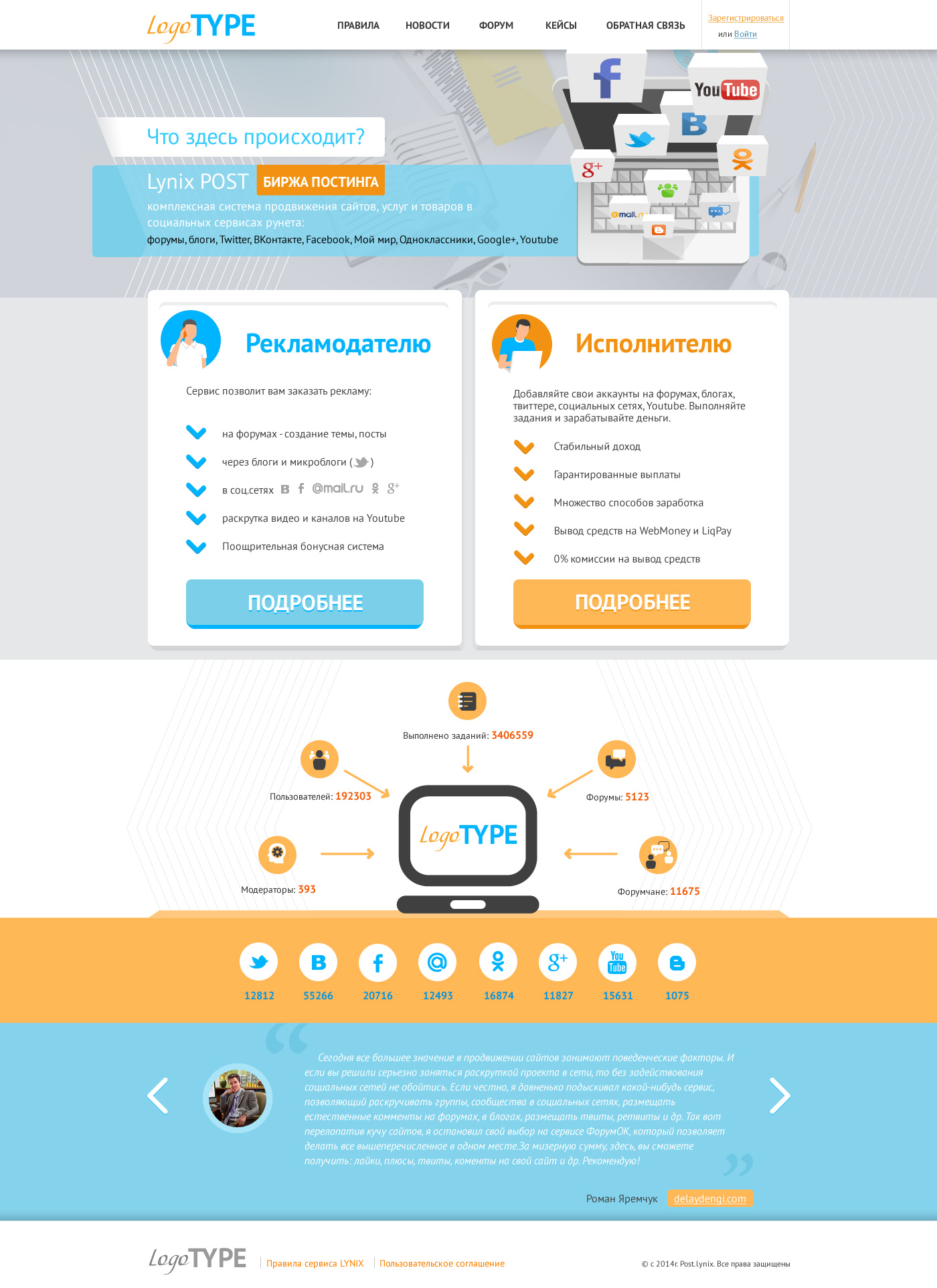 Биржа постинга