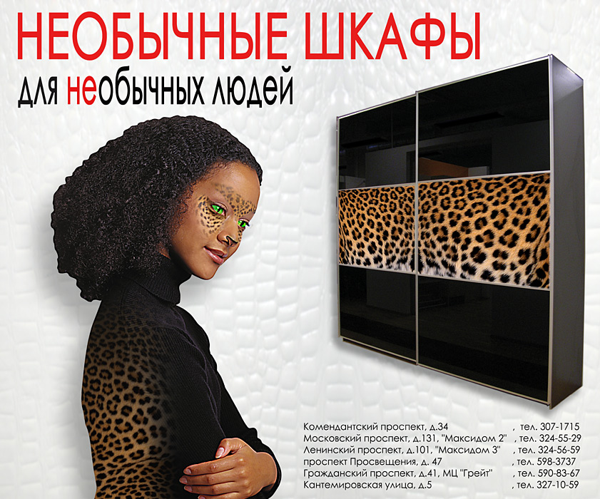 Реклама шкафов (модуль для журнала 2)