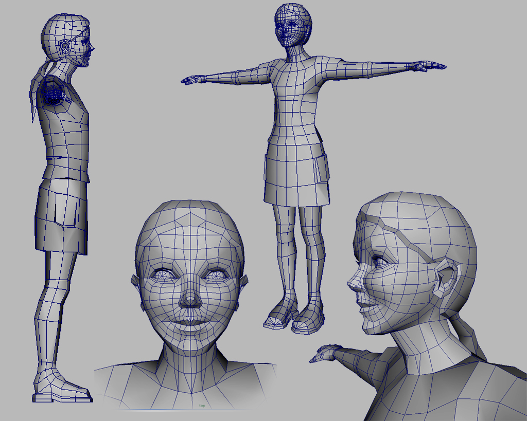 Модель для игрового проекта 3