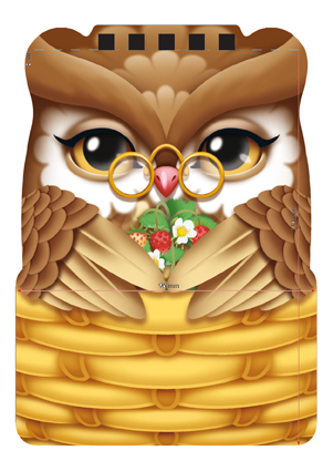 Сова_обложка для блокнотика