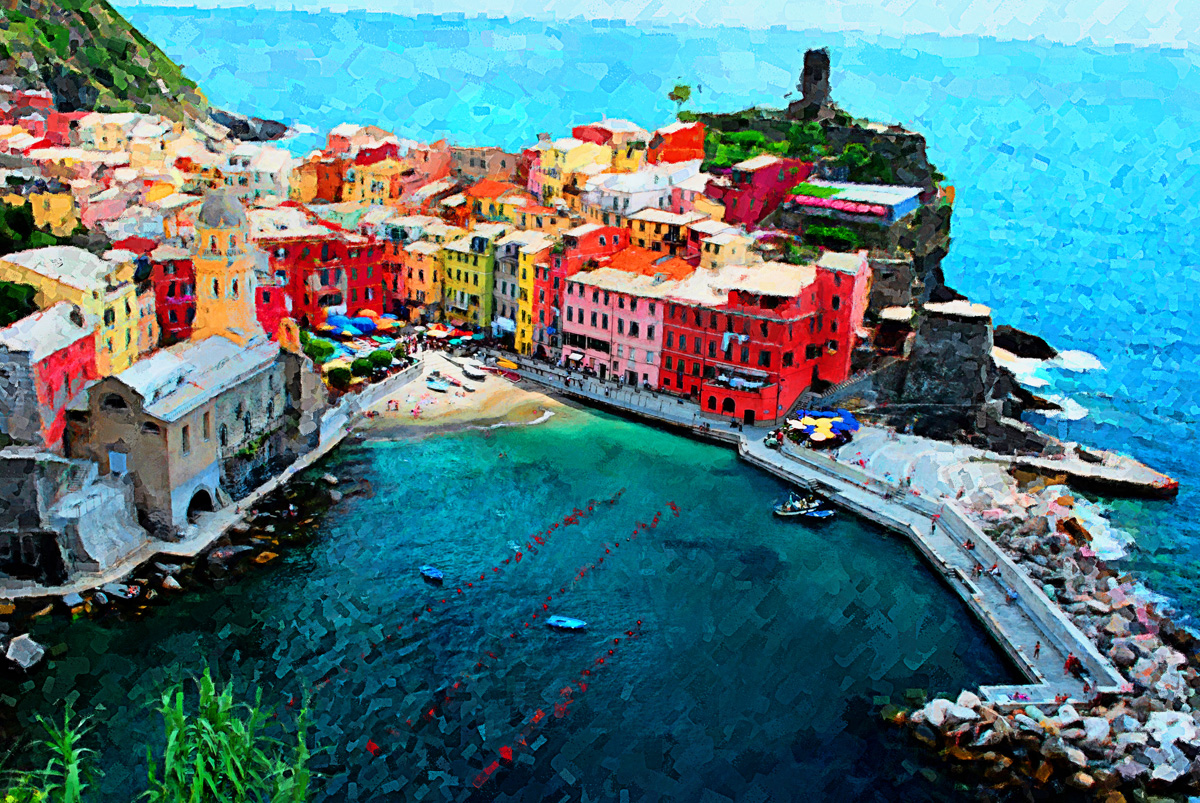 Иллюстрация к статье "Мама Италия. Риомаджиоре"