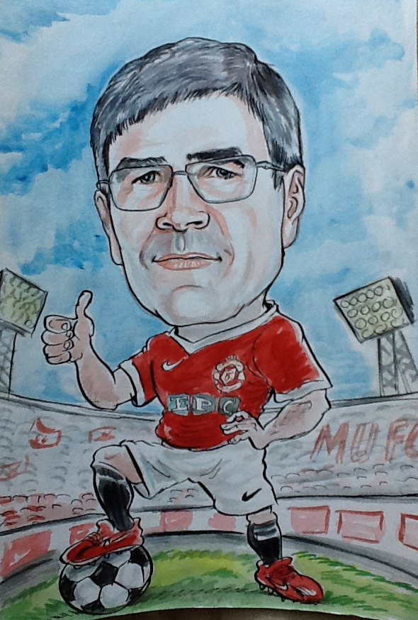 шарж на нефтяника