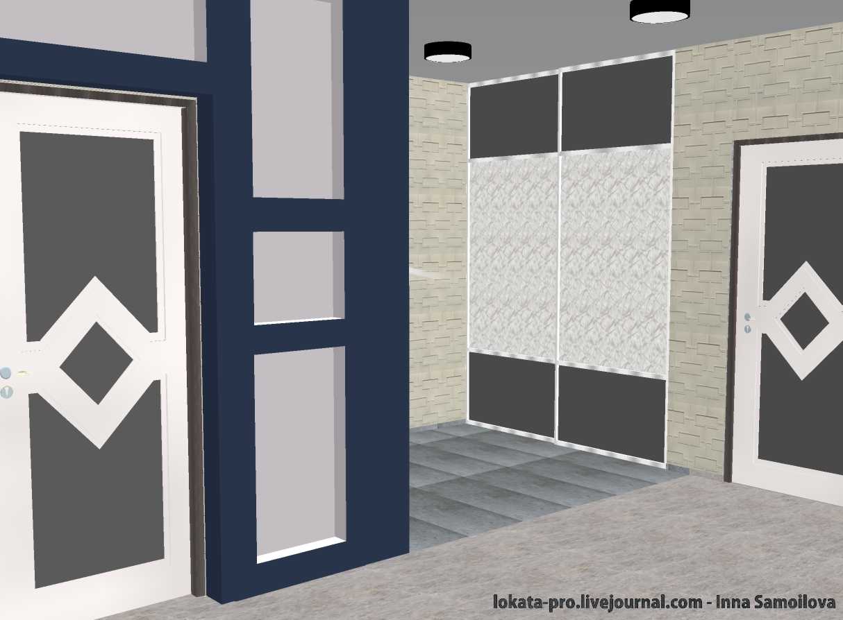 Коридор монохром, Овражная 12