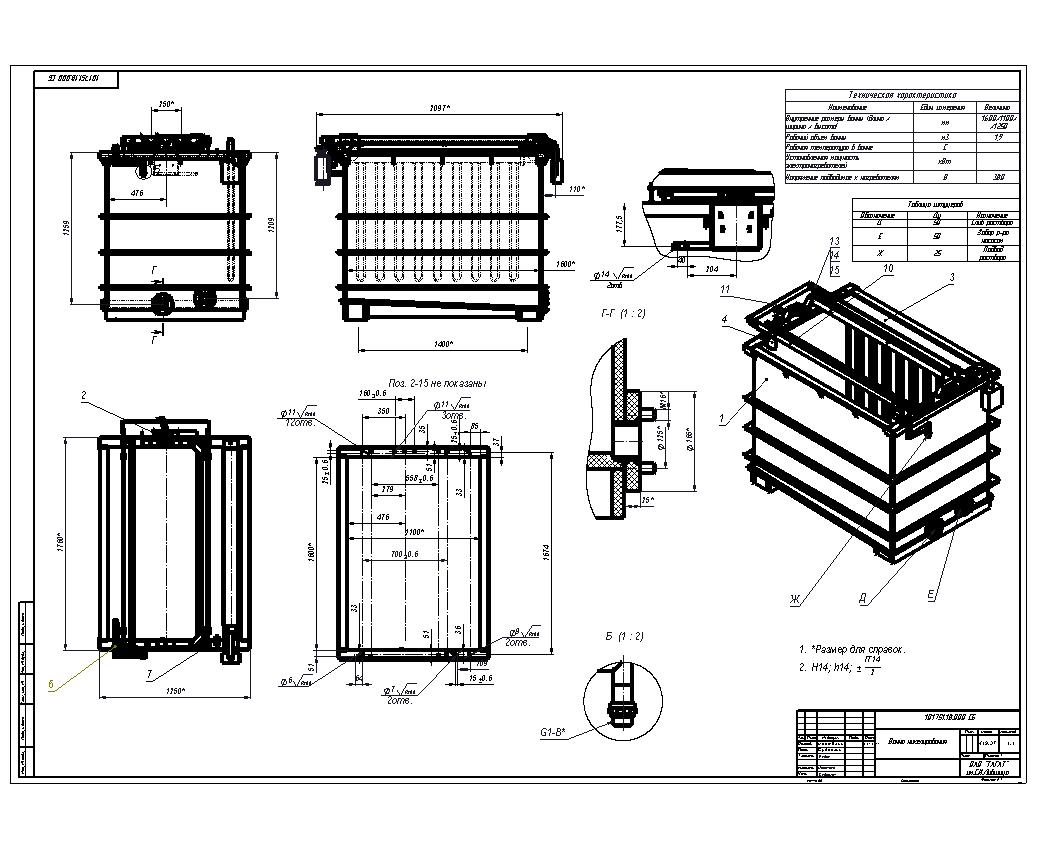 Ванна гальваническая
