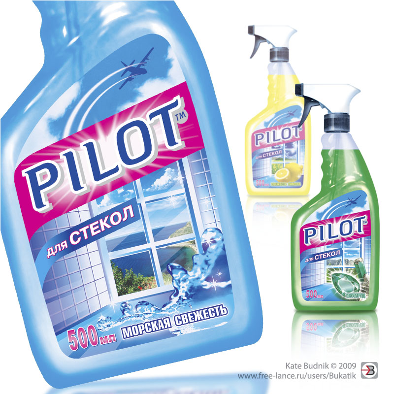 Дизайн этикеток для ТМ "Pilot".
