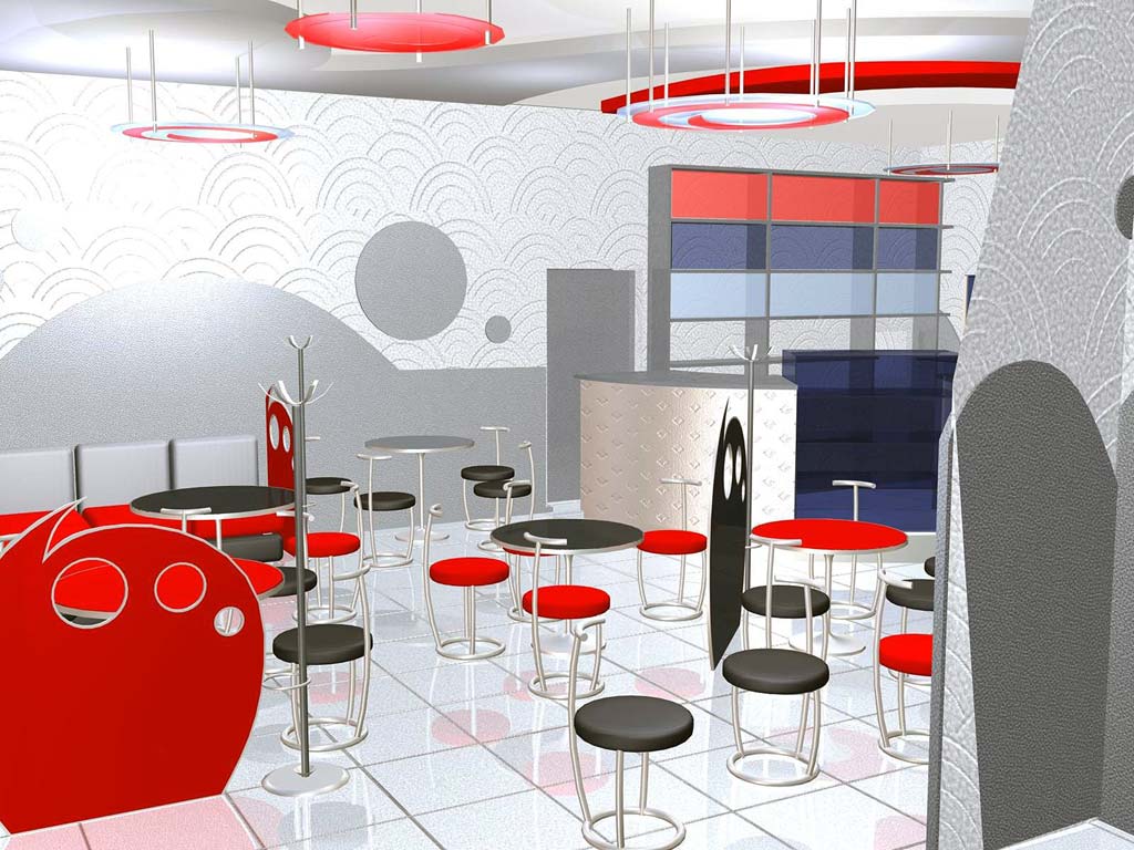 Интерьер кафе