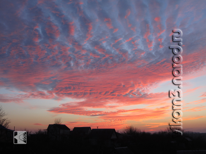 Вечерние облака