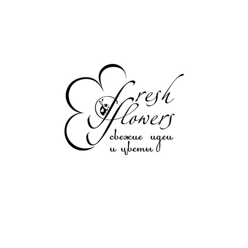 Логотип для студии цветов