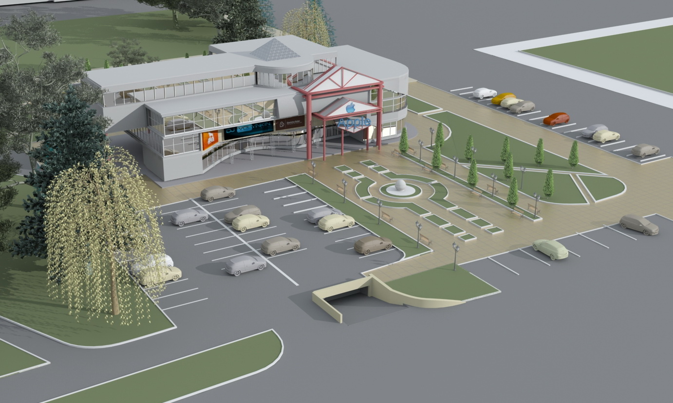 Торгово-офисное здание