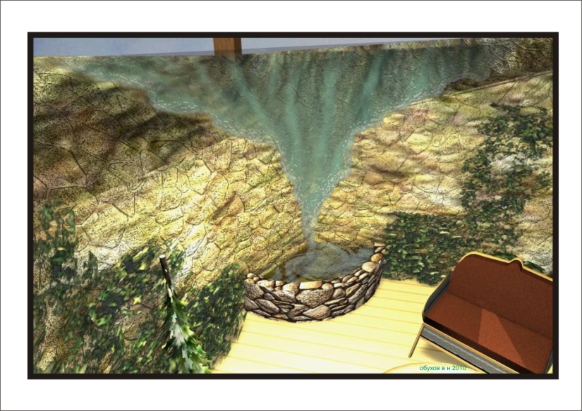 интерьер летнего кафе (1-2)