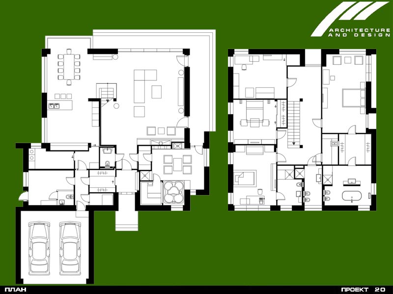 Проект интерьера 20 Москва "Бенилюкс"