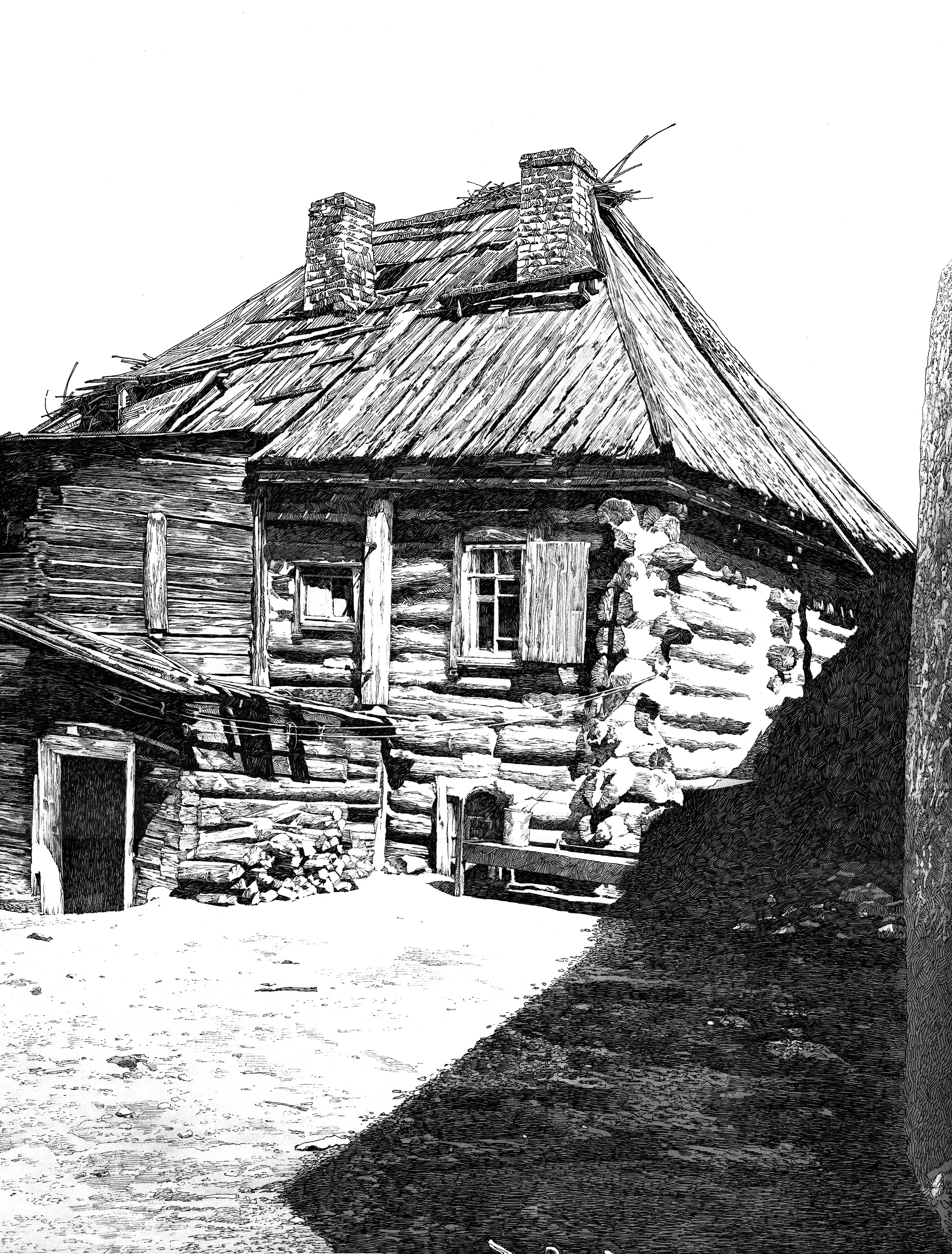 старый дворик