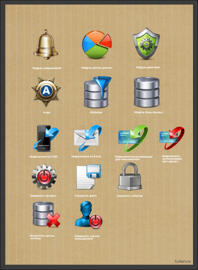icons for Security Curator