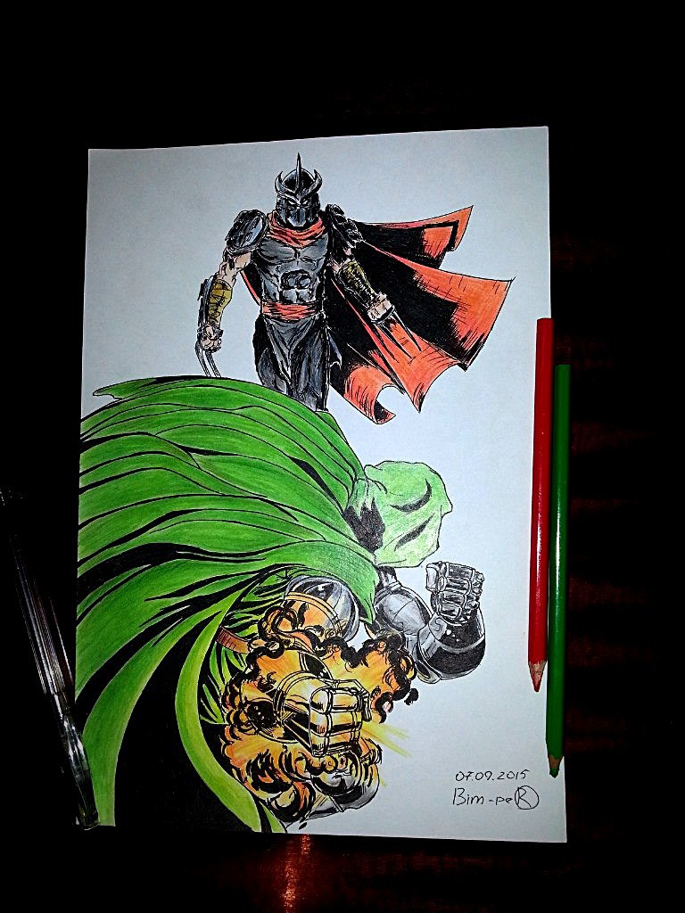 Shredder vs Doctor Doom