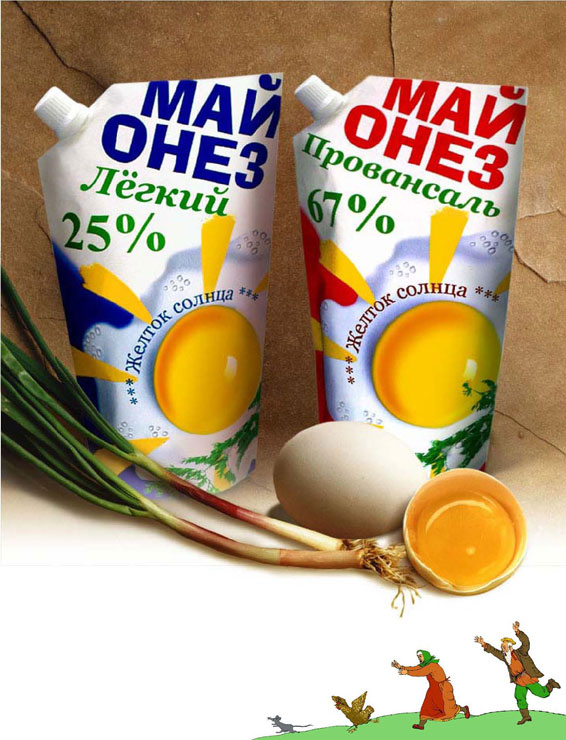 майонез "желток солнца", Аксайская птицефабрика