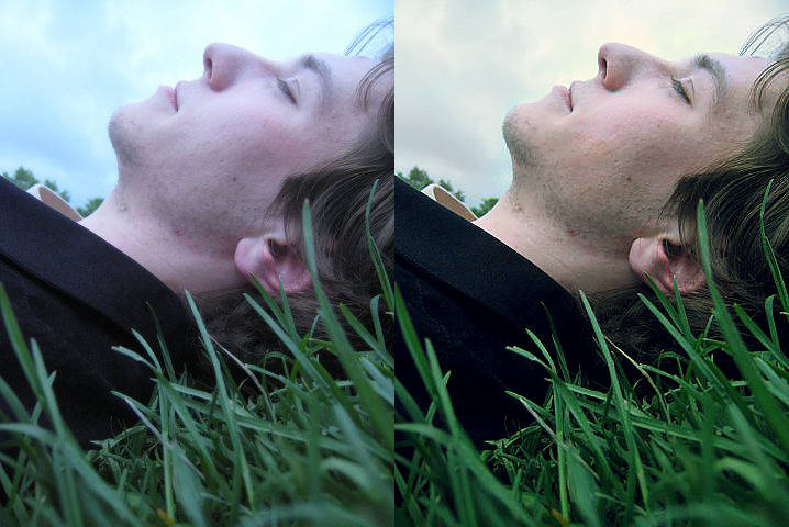 Цвет и ретушь.