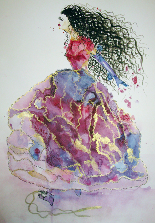 "Девушка с туфелькой"