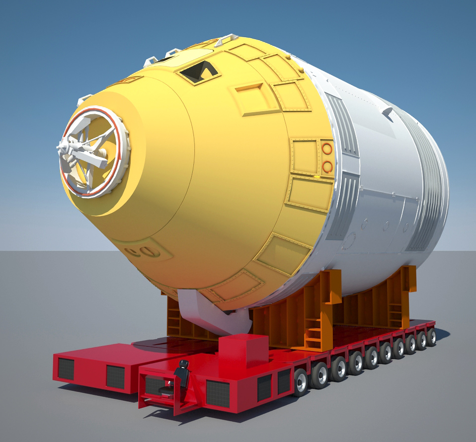 Проектные грузы, иллюстрация для сайта Балтика-2