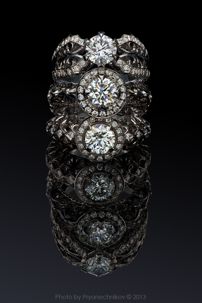 Фото ювелирных изделий с бриллиантам. Diamond Jewellery