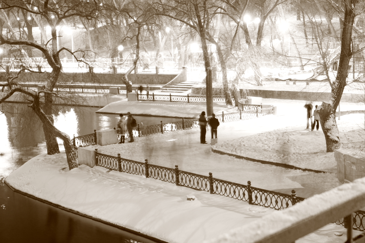 ночной Днепропетровск