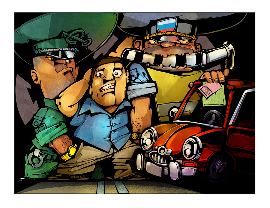 "Налоги"(1), иллюстрация в Русский Newsweek