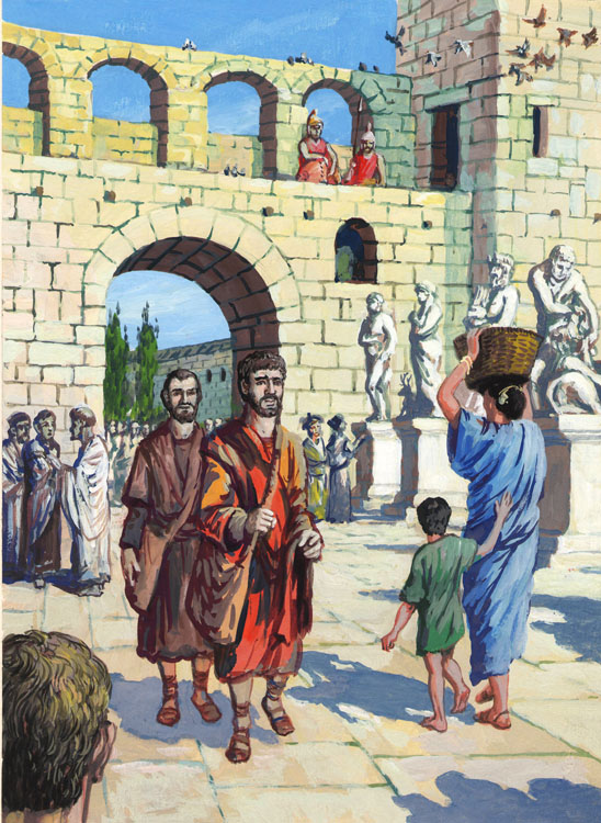 Библейские истории.  Новый Завет. Иллюстрация