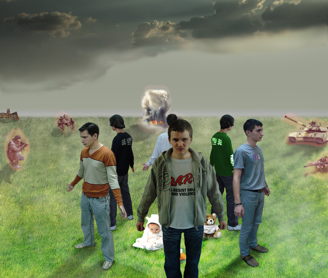 Коллаж "мир во всём мире"