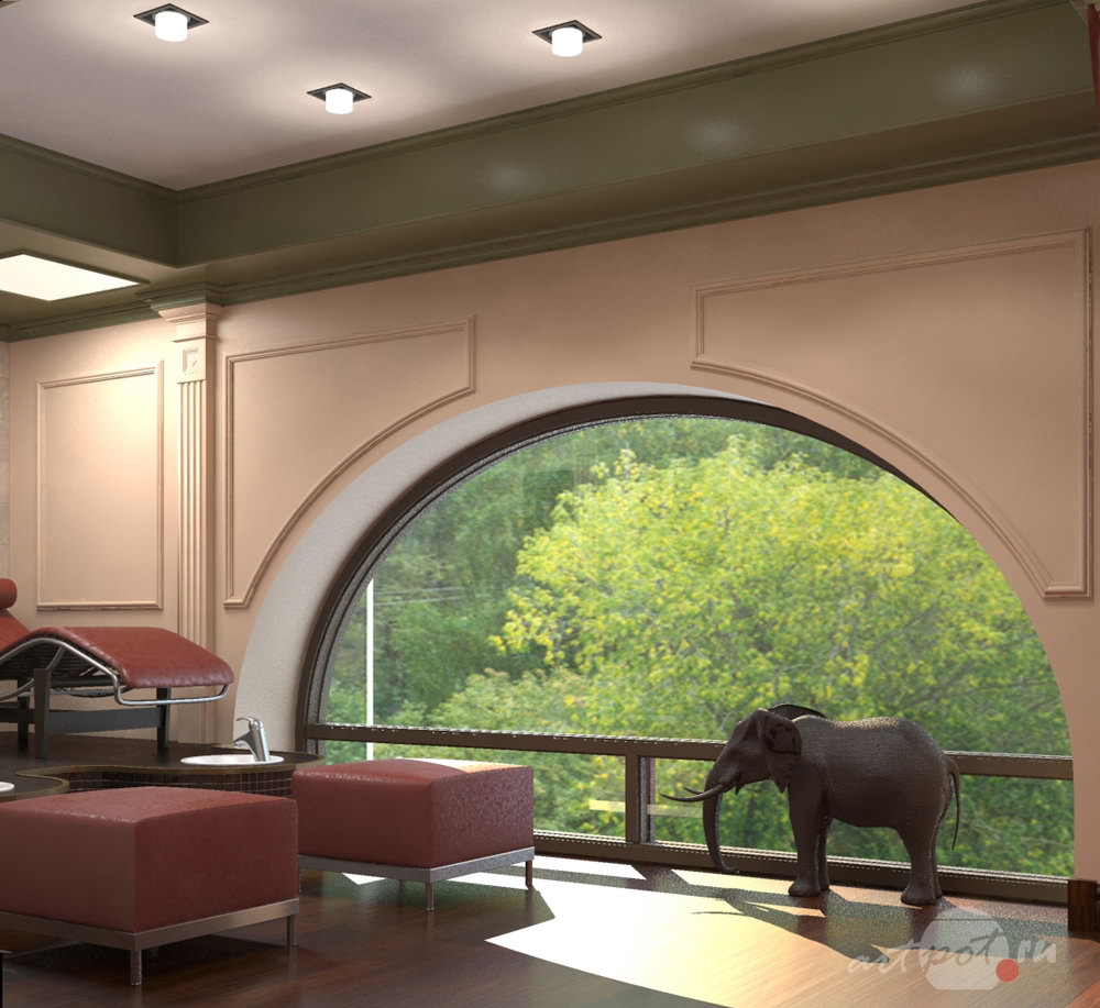 Интерьер СПА-салона