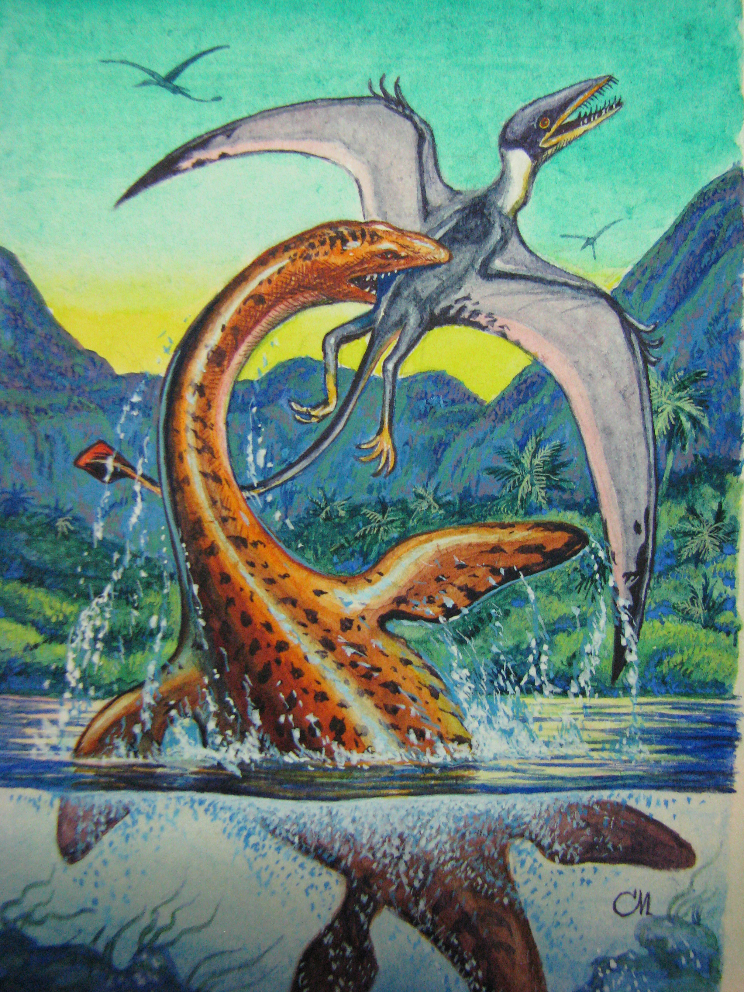 Из цикла "Доисторические животные"