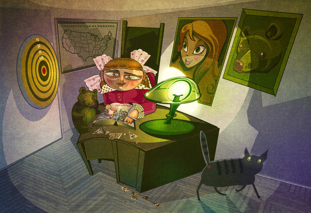 "Детская комната", иллюстрация в Forbes [Style]