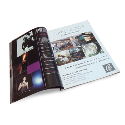 верстка журнала "PRIME TIME"