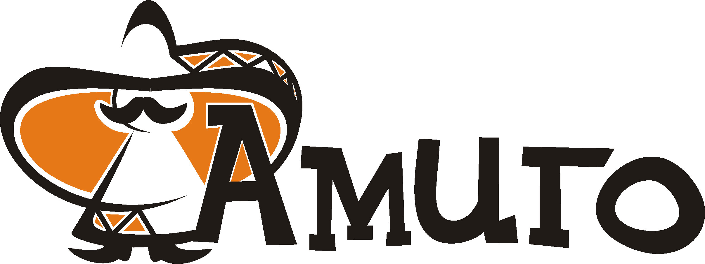 Логотип для летнего кафе "Амиго"