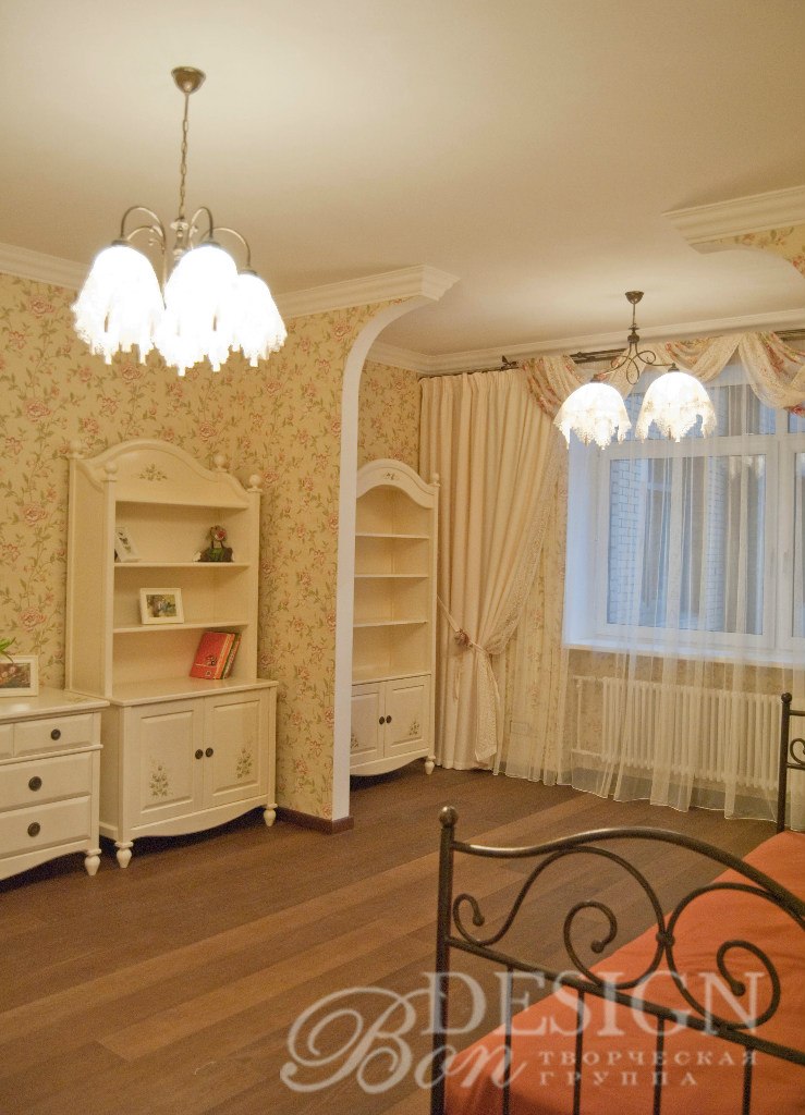 Проект квартиры "Легкое дыхание Прованса". Детская.