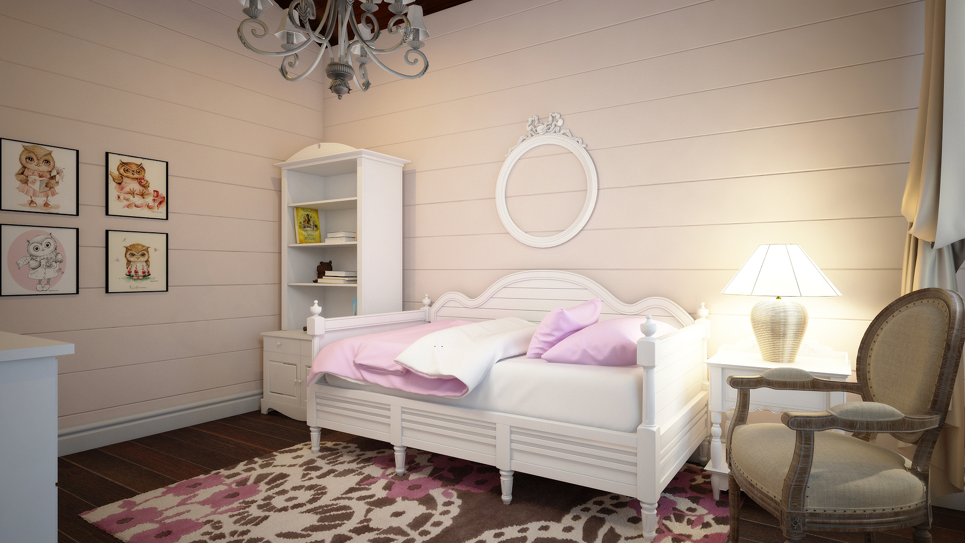 Комната няни.Дом в Комарово.