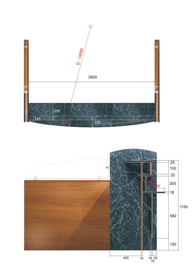 нестандартная мебель "МежРегионБанк"