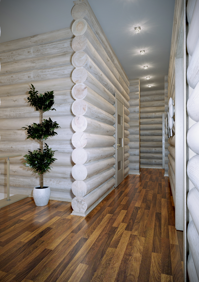 Коттедж второй этаж коридор